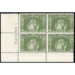 canada stamp 209 loyalists statue 10 1934 PB LL %231 058