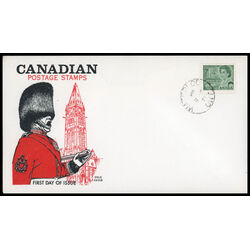 canada stamp 543 queen elizabeth ii transportation 7 1971 FDC PC 019