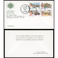 canada stamp 882a canadian feminists 1981 FDC PC 004