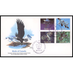 canada stamp 1098a birds of canada 1986 FDC PC 005