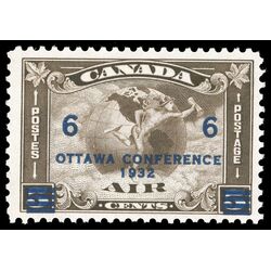 canada stamp c air mail c4 c2 surcharged mercury with scroll in hand 6 1932 M VFNH 051