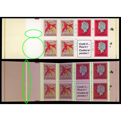 canada stamp bk booklets bk78 floral definitives 1978 M VFNH 004