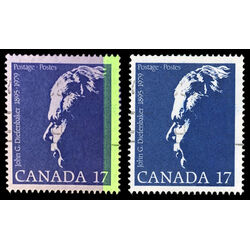 canada stamp 859 john george diefenbaker 17 1980 U VF 007