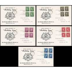 canada stamp 284 8 fdc king george vi with postes postage 1949 FDC PC 018