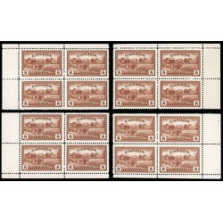 canada stamp 268 eastern farm scene 8 1946 CB SET 034