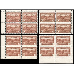 canada stamp 268 eastern farm scene 8 1946 CB SET 035