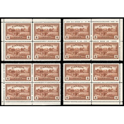 canada stamp 268 eastern farm scene 8 1946 CB SET 036