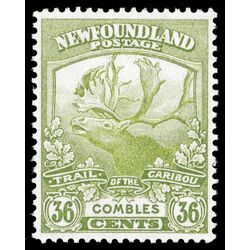 newfoundland stamp 126 combles 36 1919 M VF 012