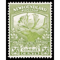 newfoundland stamp 126 combles 36 1919 M VF 014
