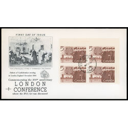 canada stamp 448 canadian delegation 5 1966 FDC UR 033