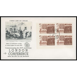 canada stamp 448 canadian delegation 5 1966 FDC LL 035