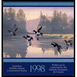 canadian wildlife habitat conservation stamp fwh14d ringnecked ducks 8 50 1998