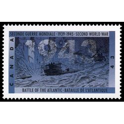 canada stamp 1505 battle of the atlantic 43 1993