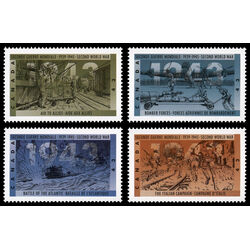 canada stamp 1503 6 second world war 1943 1993