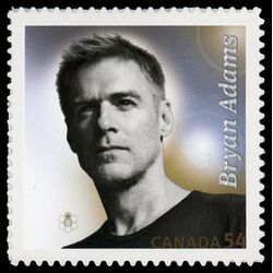 canada stamp 2334a bryan adams 54 2009