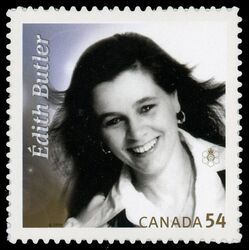 canada stamp 2334c edith butler 54 2009