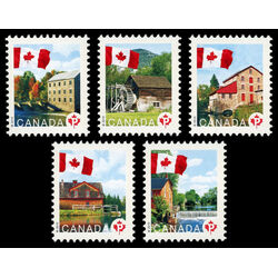 canada stamp 2350a e permanent flag over mills 2010