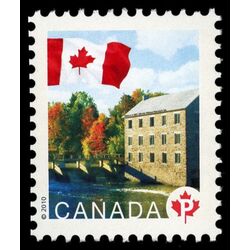 canada stamp 2350a flag over watson s mill manotick on p 2010