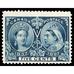 canada stamp 54 queen victoria diamond jubilee 5 1897 M VFNH 086