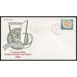 canada stamp 416 pacern in terris 5 1964 FDC PC 020