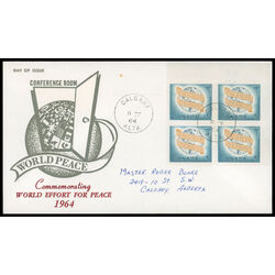 canada stamp 416 pacern in terris 5 1964 FDC UR 021