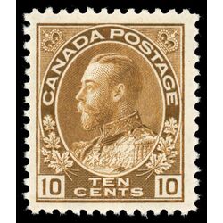 canada stamp 118 king george v 10 1925 M VFNH 016