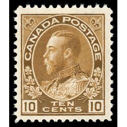 canada stamp 118 king george v 10 1925 M VFNH 017