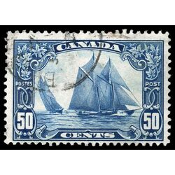 canada stamp 158 bluenose 50 1929 U F VF 227
