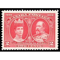 canada stamp 98 king edward vii queen alexandra 2 1908 M XFNH 047