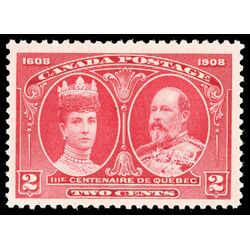 canada stamp 98 king edward vii queen alexandra 2 1908 M VFNH 046