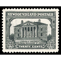 newfoundland stamp 171 colonial building st john s 20 1930 M XF 011