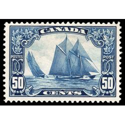 canada stamp 158 bluenose 50 1929 M VF 230