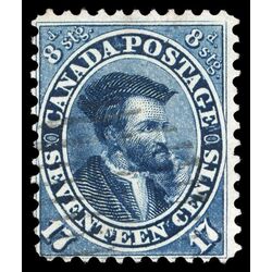 canada stamp 19 jacques cartier 17 1859 U F 123