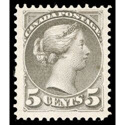 canada stamp 42 queen victoria 5 1888 M VF 052