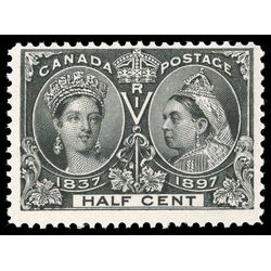 canada stamp 50 queen victoria diamond jubilee 1897 M F VFNH 105