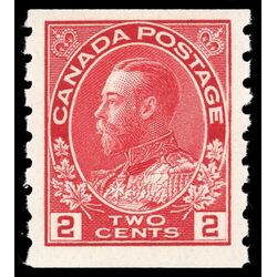 canada stamp 127 king george v 2 1912 M VF 021