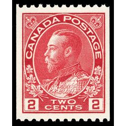 canada stamp 132 king george v 2 1915 M VFNH 018