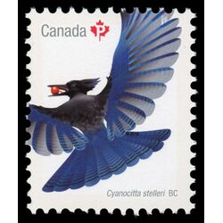 canada stamp 3117c steller s jay from bc 2018