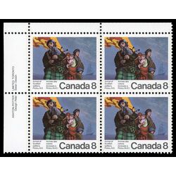 canada stamp 619 scottish settlers and hector 8 1973 PB UL