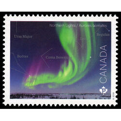 canada stamp 3102b astronomy northern lights 2018