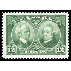 canada stamp 147 laurier macdonald 12 1927 M VFNH 017