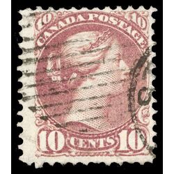 canada stamp 40b queen victoria 10 1877 U F 002