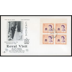 canada stamp 471 queen elizabeth ii and centennial symbol 5 1967 FDC UL 044