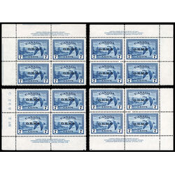 canada stamp c air mail co1 canada goose 7 1946 PB SET %232 008