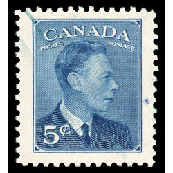 canada stamp 288 king george vi 5 1949 M VF 023