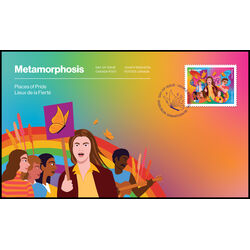 canada stamp 3539 fdc metamorphosis 2026
