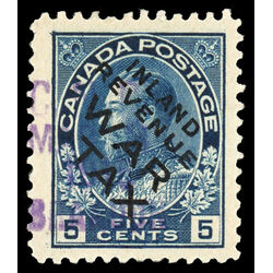 canada stamp mr war tax mr2bi war tax 5 1915 U XF 040