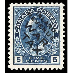 canada stamp mr war tax mr2bi war tax 5 1915 M VFNG 041