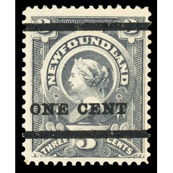newfoundland stamp 75 queen victoria 1897 M VF 024