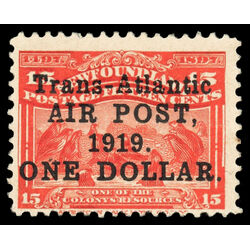 newfoundland stamp c2 seals 1919 M F 025